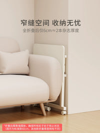 Foldable Adjustable Mobile Desk for Laptop, Study, or Bedside - Compact Home Office Workstation & Sofa Side Table