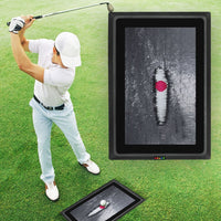 Golf Sequin Swing Practice Mat with Trajectory Record