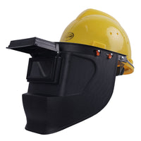 Auto-Darkening Welding Helmet with Bracket for High-Altitude Work