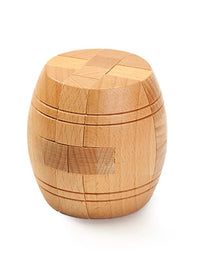 Wooden Interlocking Puzzle Brain Teaser for Kids and Adults