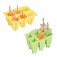 Sanxin New Spiral Ice Cream Silicone Mold Food Grade Ice Tray Popsicle Cake Ice Cream with Lid Mold
