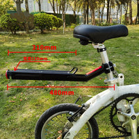 Foldable Bicycle Rear Basket for Mountain Bikes and Student Commuters, Large Capacity Storage for Books, Pets, and Groceries
