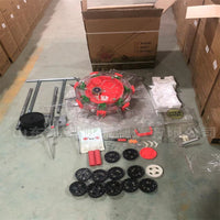 Hand-Pushed Roller Seeder for Small Grains and Vegetables