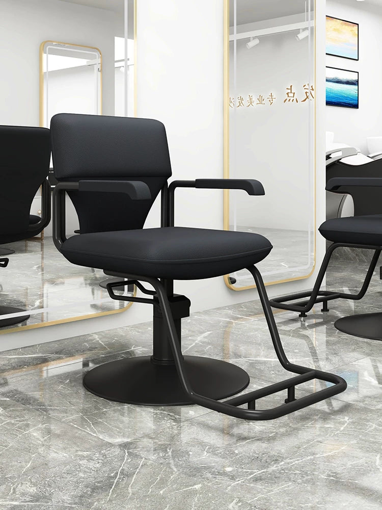 Modern Japanese Style Hydraulic Reclining Barber Chair for Salon