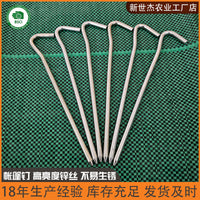 Heavy Duty Galvanized Steel Tent Stakes for Outdoor Camping and Canopy Fixing