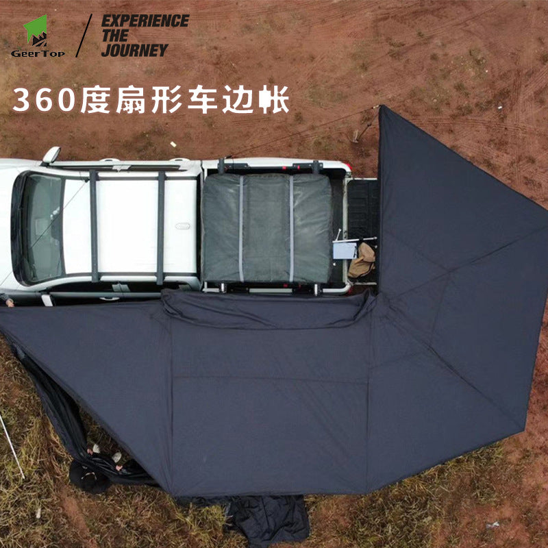 360-Degree Awning Tent for Car Camping Outdoor Self-Driving Travel