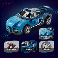 Building Block Toy Cars for Boys - Educational Model Kits