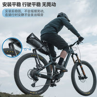 Bicycle Front Fork Bag Rack, Aluminum Alloy Stable Frame for Pannier Bag, Anti-Shake, Universal