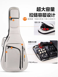 Ruiz 40/41-inch Acoustic/Electric Guitar Gig Bag, Thickened Waterproof Dual-Shoulder Backpack