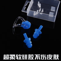 Professional Waterproof Nose Clip and Ear Plugs Set for Swimming and Diving