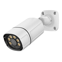 4K PoE Outdoor Bullet IP Camera with Super Black Light Warm Light Night Vision