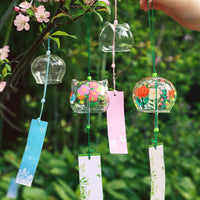 DIY Japanese Glass Wind Chime Painting Kit for Students