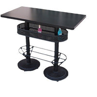 LED Illuminated Bar Table and Chair Set for Pubs, KTV, Nightclubs, and Lounges