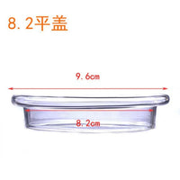 High Borosilicate Glass Lid for Teapots, Health Pots, and Water Cups - Heat Resistant