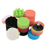 Drill Sponge Kit Car Polishing Pad Waxing Cleaning Sponge Polishing Disc Set