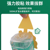 Yellow Sticky Traps for Indoor Plants and Outdoor Gardens - Dual-Sided Insect Catcher for Gnats, Fruit Flies, Mosquitoes