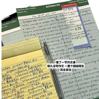 B5 Lined Notebook Portable Memo Pad Journal for Students and Office