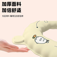 Waterproof Thick Toilet Seat Cushion, All-Season EVA Washable & Reusable Toilet Seat Cover with Adhesive Backing