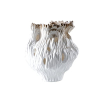 Modern Wabi-Sabi Style Distressed Resin Vase for Home Decor