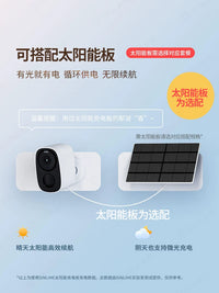 Wireless WiFi Security Camera with Remote Phone Monitoring for Indoor/Outdoor Use, HD, No Wiring Needed