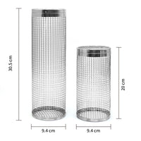 304 Stainless Steel BBQ Roasting Basket for Outdoor Grilling