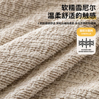 Linen Blend Stretch Sofa Cover All-Inclusive Anti-Scratch Cushion Slipcover for All Seasons