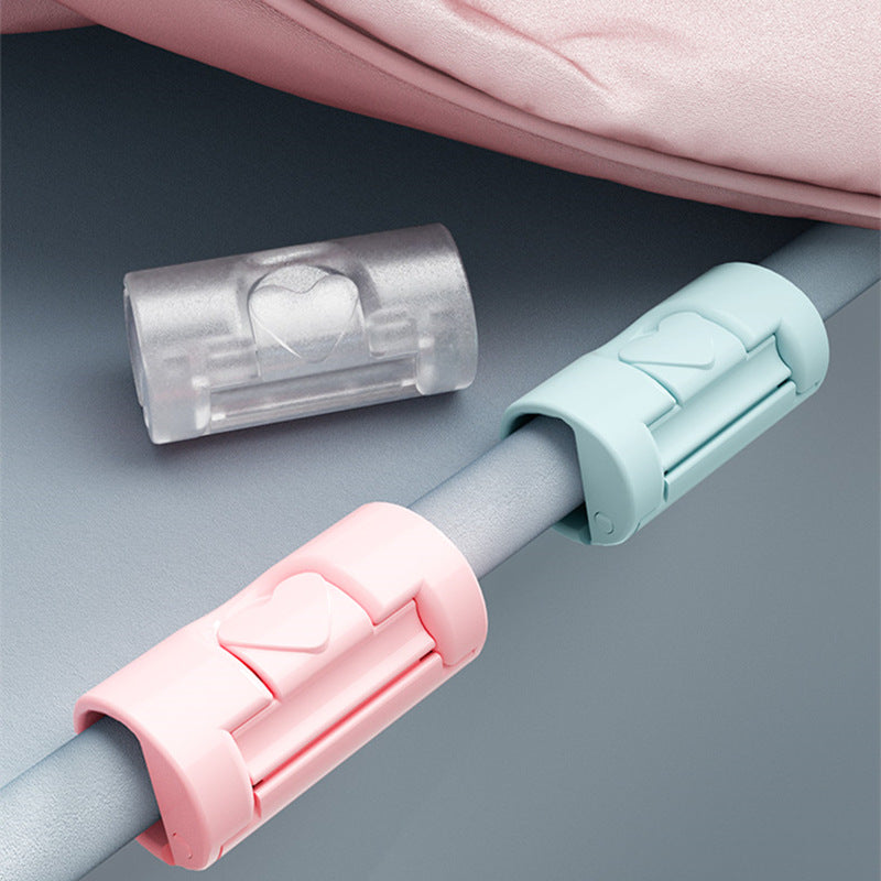 Bed Sheet Fasteners Quilt Cover Clips Non-slip Mattress Cover Holders Upgraded Needle-Free Design