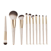 Makeup Brush Set with Soft Bristles for Eyeshadow, Powder, Contour, Highlight, and Nose Shadow