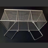 304 Stainless Steel Welded Wire Mesh Basket Rectangular Storage Filter Net