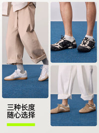 Men's Cotton Business Crew Socks & Ankle Socks - Breathable & Antibacterial