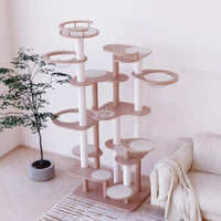 Adhesive-Free Non-Slip Cat Stair Tread Mat for Cat Trees and Climbing Frames