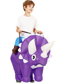 Inflatable Dinosaur Rider Costume for Halloween Kids' Fancy Dress