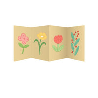 Long Roll Painting Paper Rectangular Strip Drawing Paper Kraft White Cardboard Graffiti Art Folding 3D Book