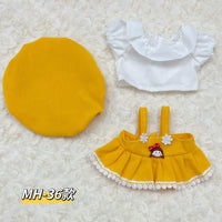 20cm Cotton Doll Princess Dress Outfit Set