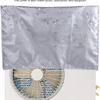 Outdoor Air Conditioner Cover Waterproof Dustproof Anti-Snow Sunscreen Full Enclosure
