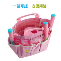 Kids Gardening Tool Set with Tote Bag, Watering Can, and Planting Tools for Outdoor Play