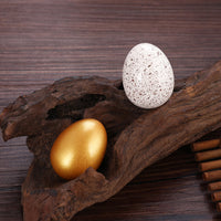 Delta Peripheral Large Golden Egg Collectible Game Prop Toy with Glass Marbles