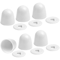 Toilet Bolt Caps Decorative Covers for American Style Toilets, Universal Fit