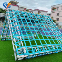 Outdoor Polyester Climbing Net for Kids' Playgrounds and Fitness Training