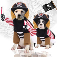 Pet Rider Costume for Dogs and Cats - Funny Halloween & Christmas Outfit