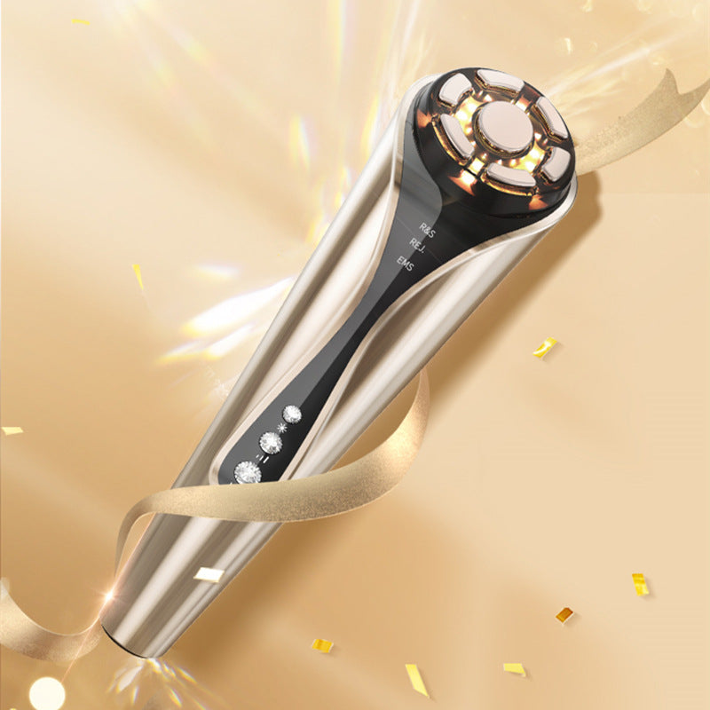 Handheld EMS Red Light Facial Massager for Home Use