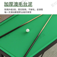 Kids Mini Pool Table Set Foldable Wooden Billiard Game Table for Home Family Parent-Child Interaction Desktop Toy