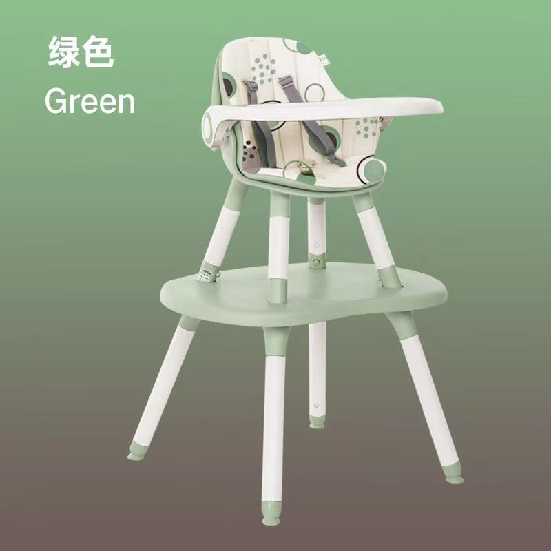 Little Dragon Happy Baby High Chair Multi-functional Detachable Mushroom Dining Chair for Infants and Toddlers