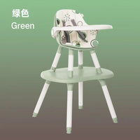 Little Dragon Happy Baby High Chair Multi-functional Detachable Mushroom Dining Chair for Infants and Toddlers