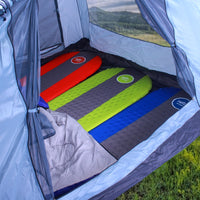 Self-Inflating Camping Sleeping Pad with Sponge, Portable, Thickened, Moisture-Proof Mat for Outdoor Tent