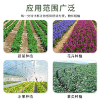 PE Plastic Mulch Film for Garden and Orchard Weed Control, Silver-Black Thermal Insulation Ground Cover