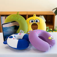 Memory Foam U-Shaped Neck Pillow for Travel and Napping
