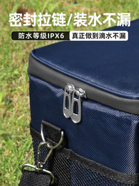 Portable Insulated Cooler Bag for Food Delivery, Camping, and Outdoor Events - Large Capacity, Long-Lasting Cold Retention