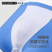 Boys' Cotton Boxer Briefs for Kids - Thin Summer Underwear