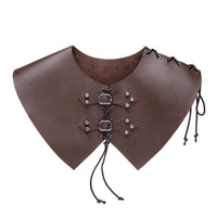 Medieval Knight PU Leather Adjustable Body Armor for Cosplay & Stage Props